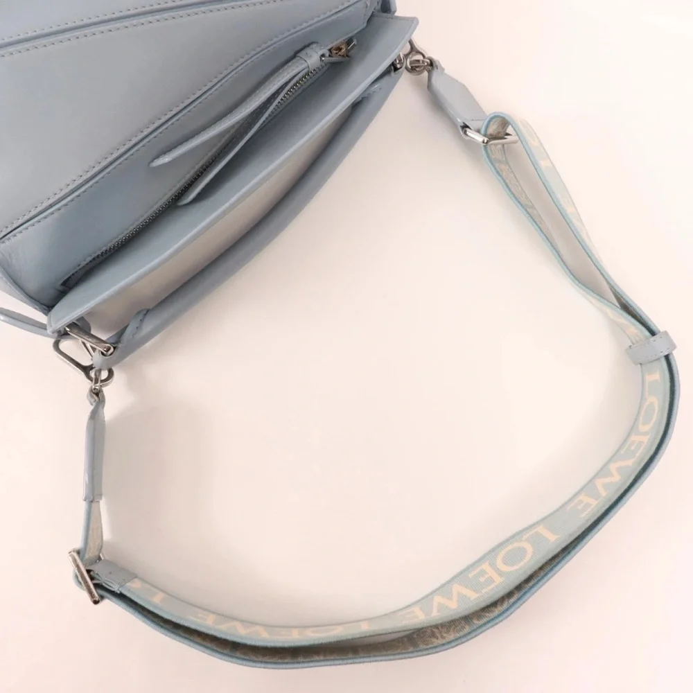 Loewe Puzzle Small Blue Bag - Picture 9 of 13